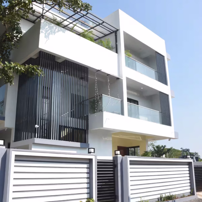 Luxury 4BHK Devyani Villa with private pool and high-end outdoor furniture